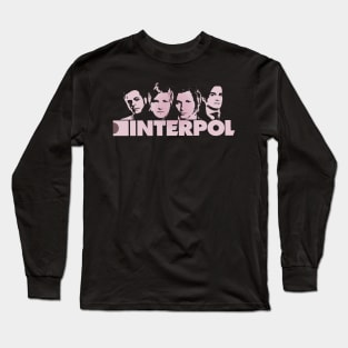 Interpol Band Rock Long Sleeve T-Shirt